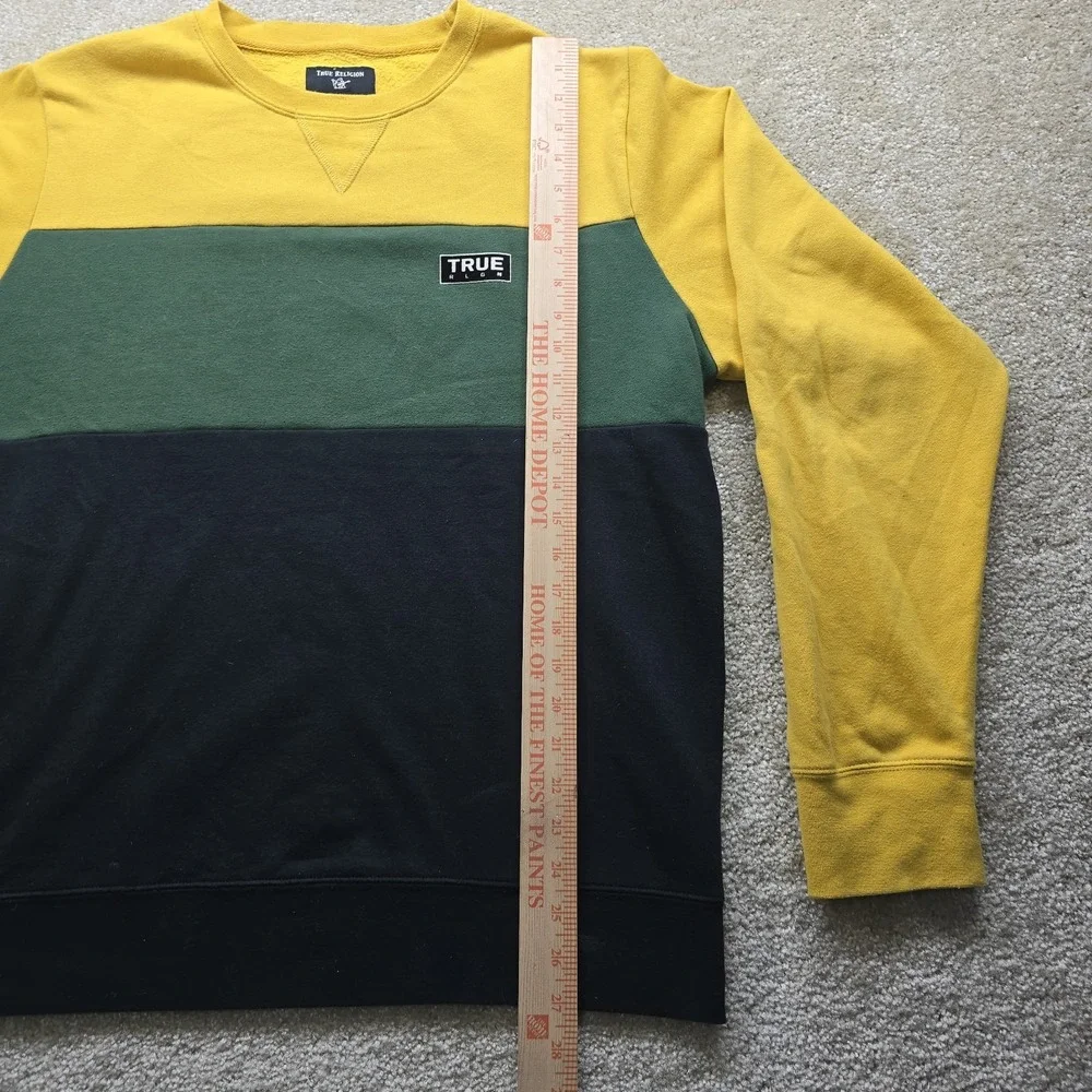 True Religion Men's XL‎ Logo Crewneck Sweatshirt